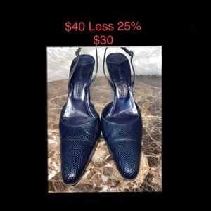 Ralph Lauren Slingback Leather